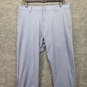 RHONE Mens Golf Pants Light Blue Size‎ 33 Straight Fit Performance Stretch